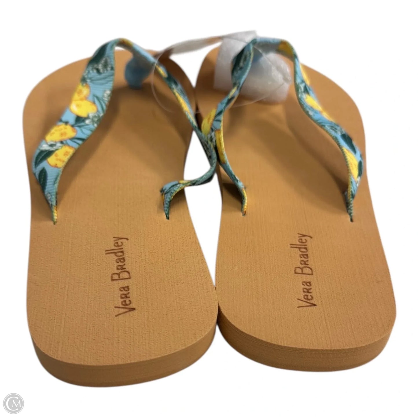 Sandals Flip Flops By Vera Bradley In Blue, Size: 9.5