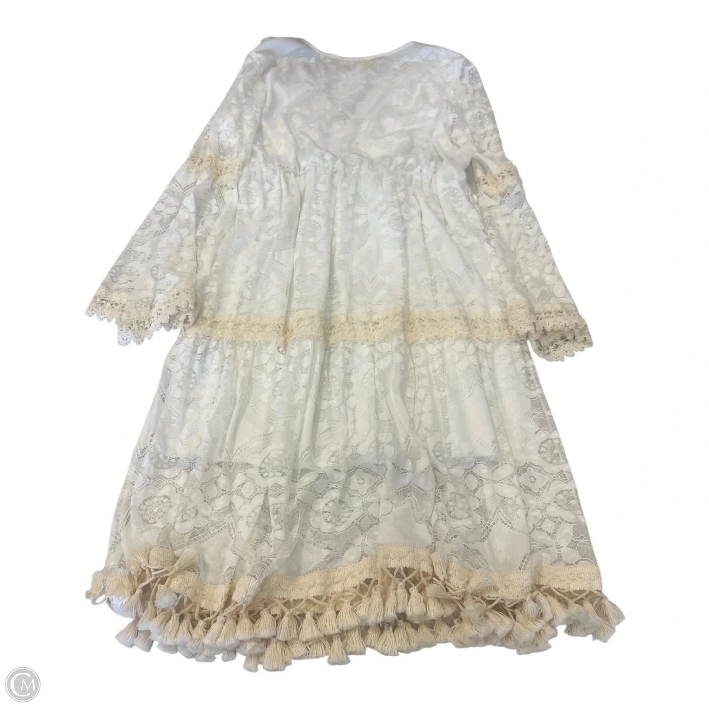 Dress Casual Short By Love In White, Size: M