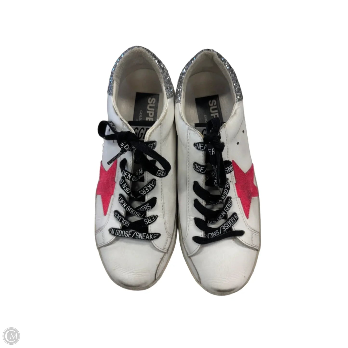 Shoes Luxury Designer By Golden Goose In White, Size: 6
