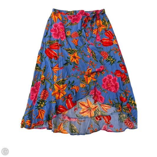 Skirt Maxi By Cynthia Rowley In Floral Print, Size: L