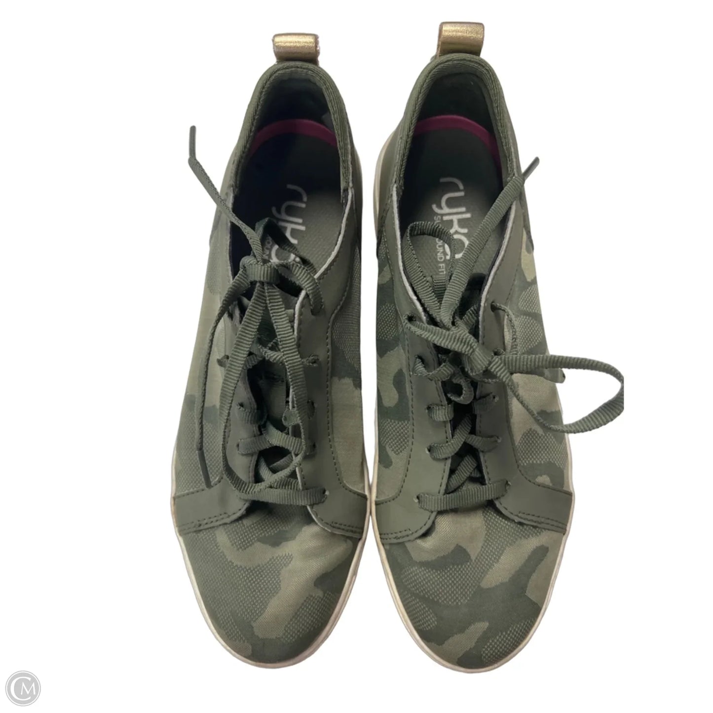 Shoes Athletic By Ryka In Camouflage Print, Size: 7