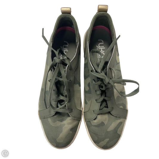 Shoes Athletic By Ryka In Camouflage Print, Size: 7