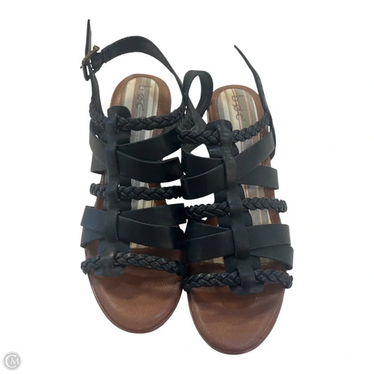 Sandals Heels Block By Boc In Black, Size: 10