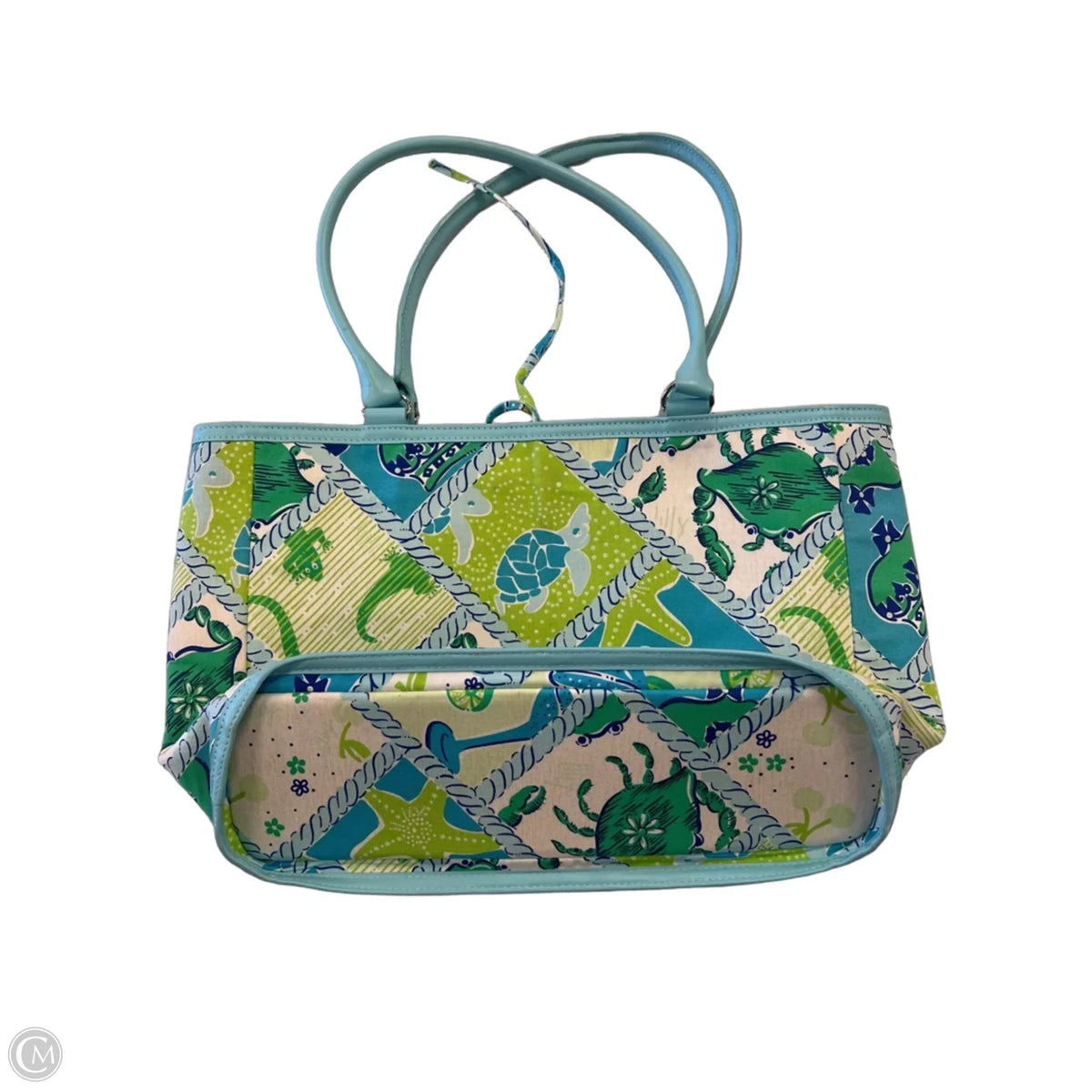 Handbag Designer By Lilly Pulitzer, Size: Medium