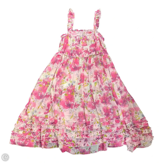 Dress Casual Maxi By Free People In Floral Print, Size: M