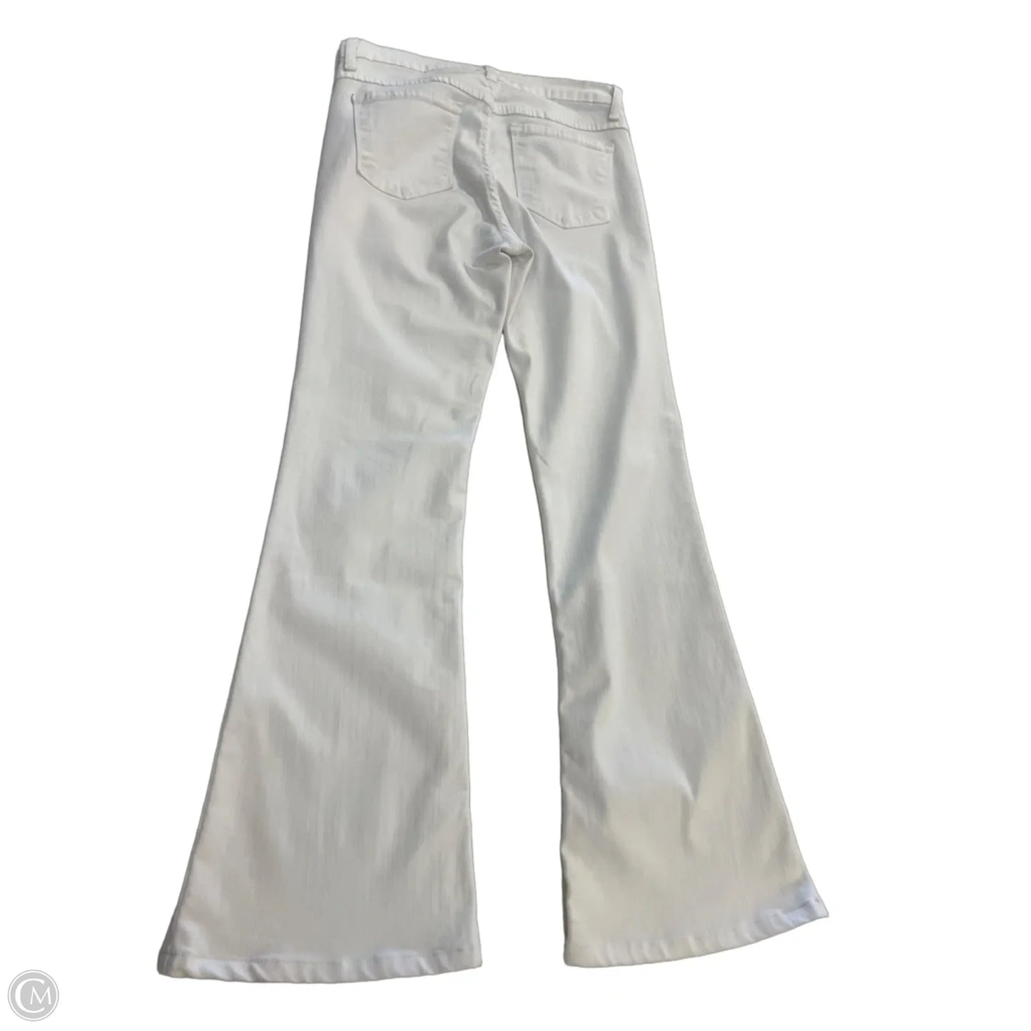 Jeans Boot Cut By Flying Monkey In White, Size: 4