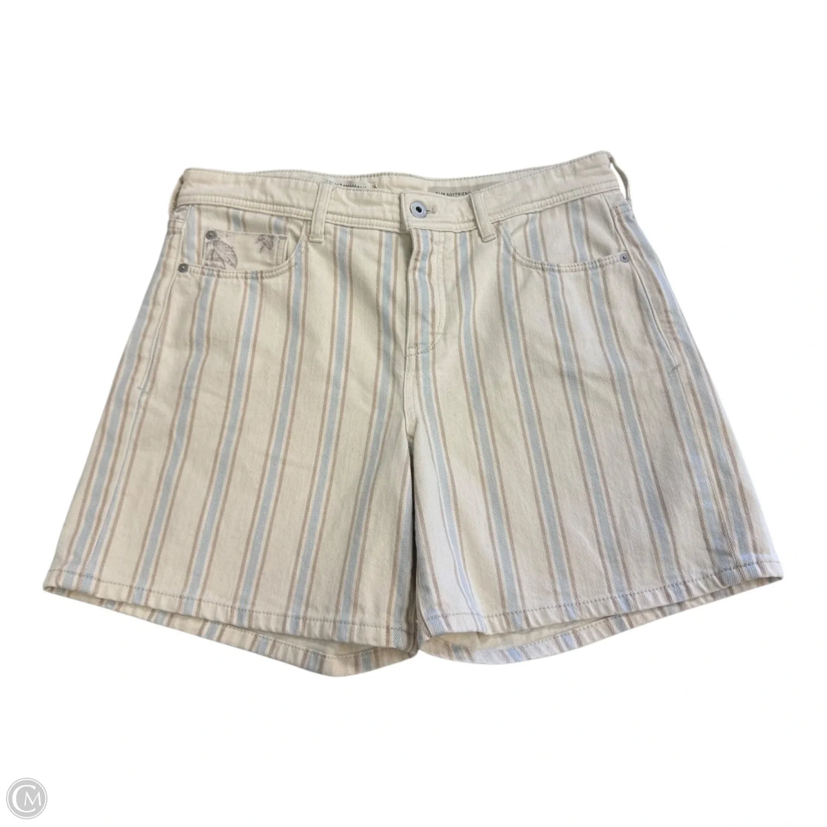 Shorts By Pilcro In Striped Pattern, Size: 8