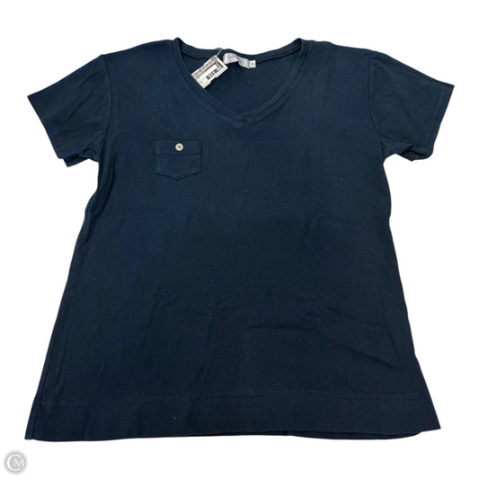 Top Short Sleeve By Fresh Produce In Navy, Size: Xl