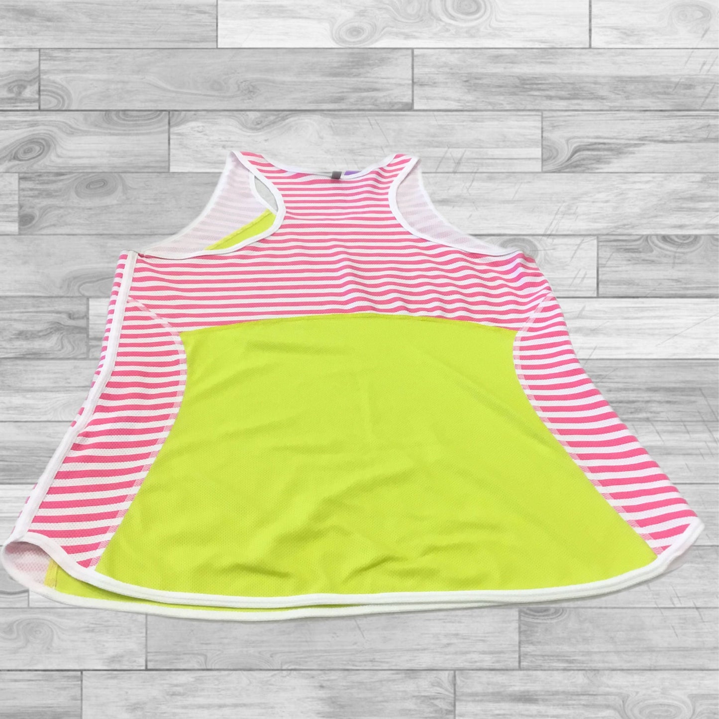 Top Sleeveless By Nike Apparel In Yellow, Size: S