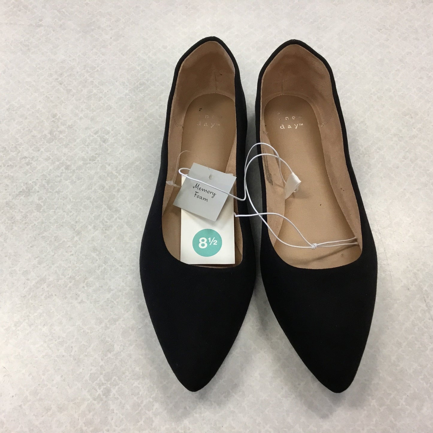 Shoes Flats By A New Day In Black, Size: 8.5