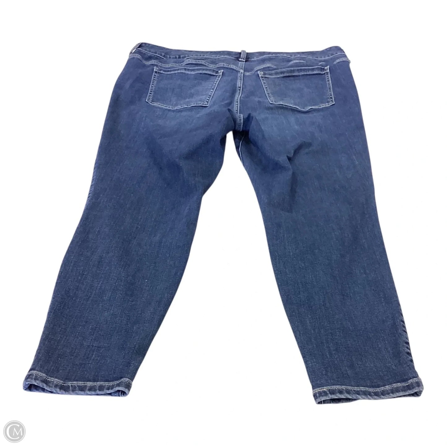 Jeans Cropped By Torrid In Blue, Size: 22