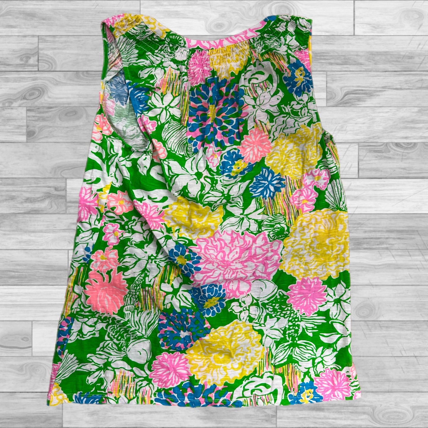 Top Sleeveless Designer By Lilly Pulitzer In Multi-colored, Size: M