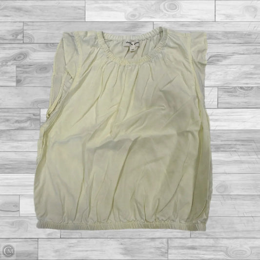 Top Short Sleeve By Cloth And Stone In Yellow, Size: Xs