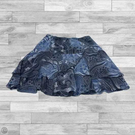 Skirt Mini & Short By Tribal In Blue, Size: 12