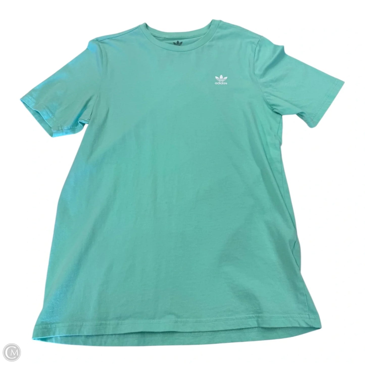 Top Short Sleeve By Adidas In Green, Size: Xl