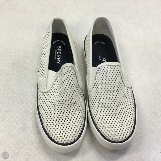 Shoes Flats By Sperry In White, Size: 7