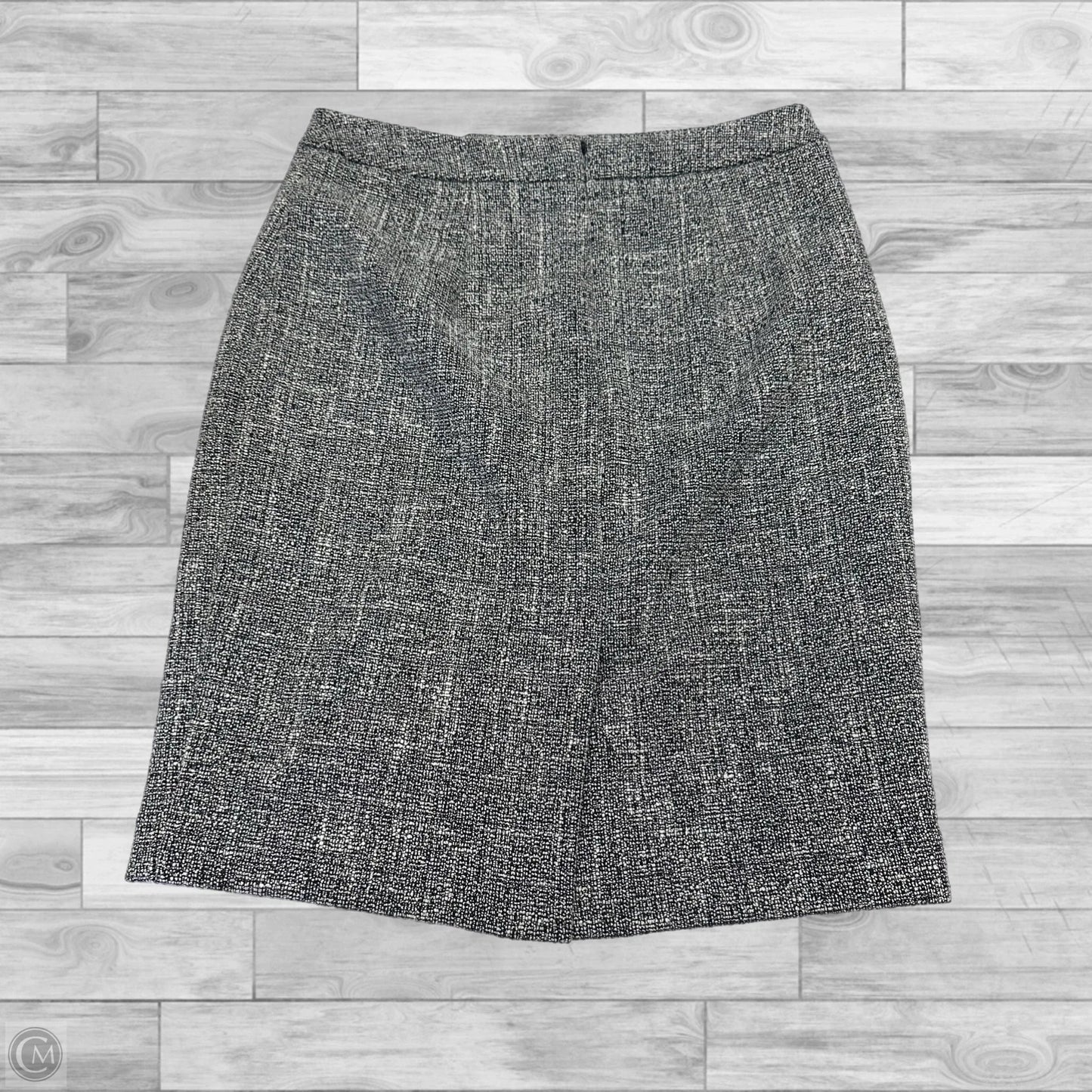 Skirt Mini & Short By Ann Taylor In Black & Cream, Size: 6