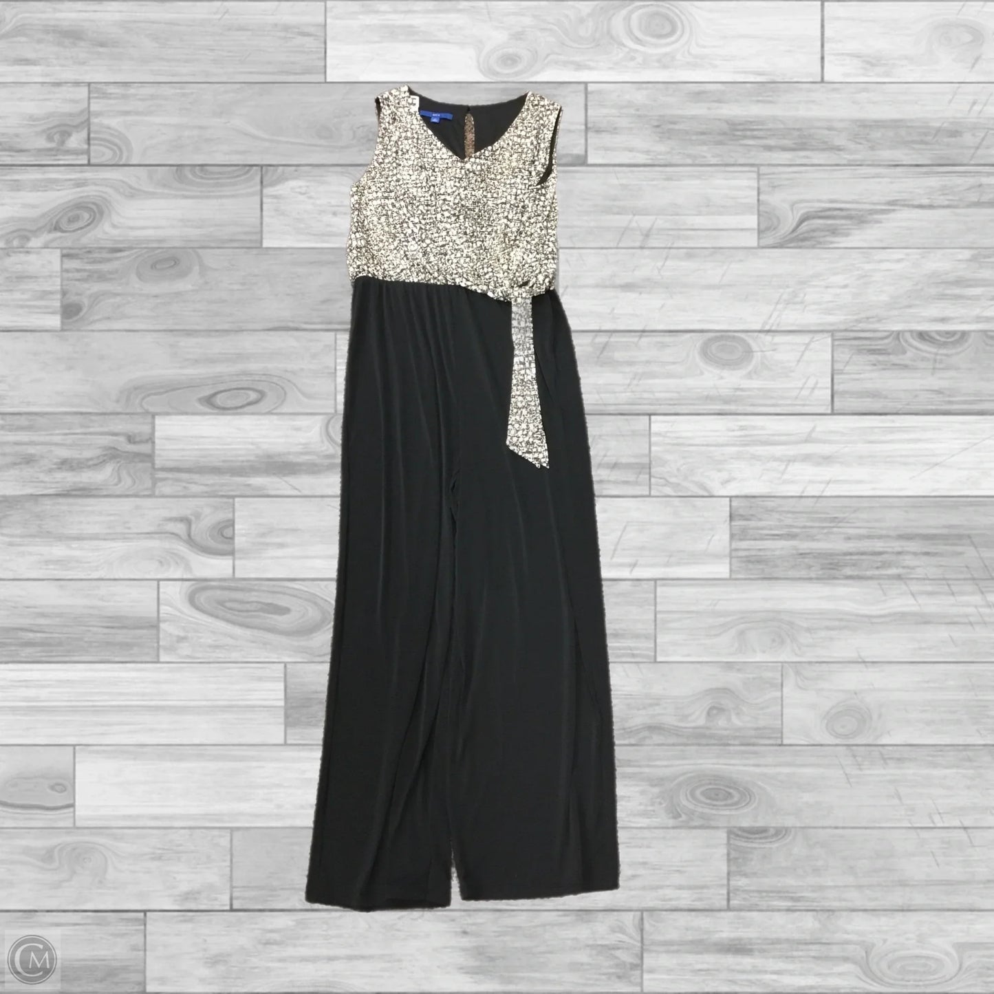 Jumpsuit By Apt 9 In Black, Size: Xl