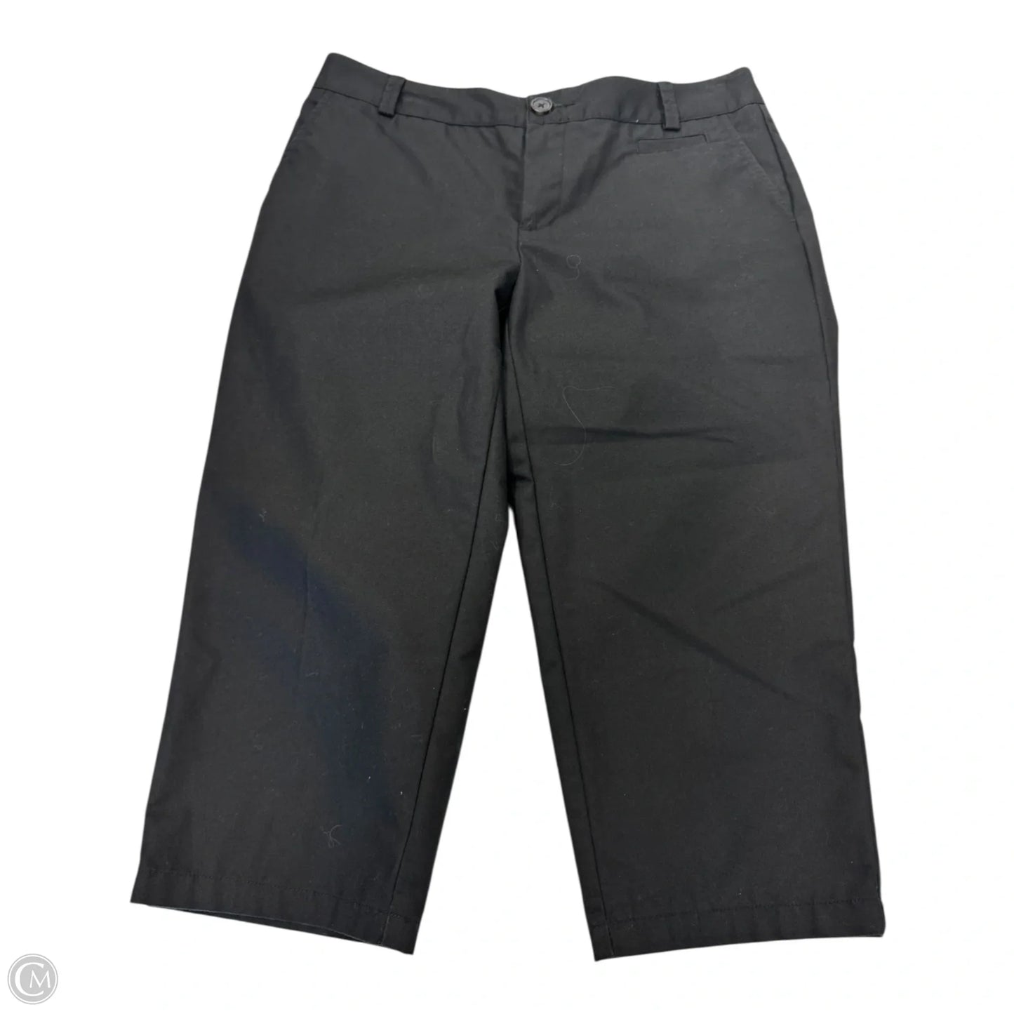 Capris By Dockers In Black, Size: 8p