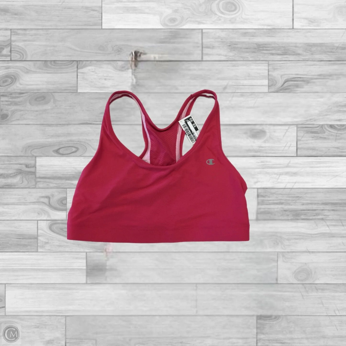 Athletic Bra By Champion In Pink, Size: Xl