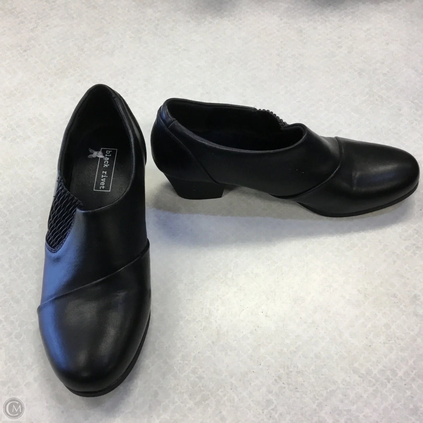 Shoes Heels Block By Black Rivet In Black, Size: 8