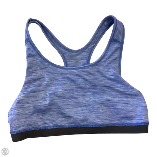 Athletic Bra By Danskin In Blue, Size: Xl