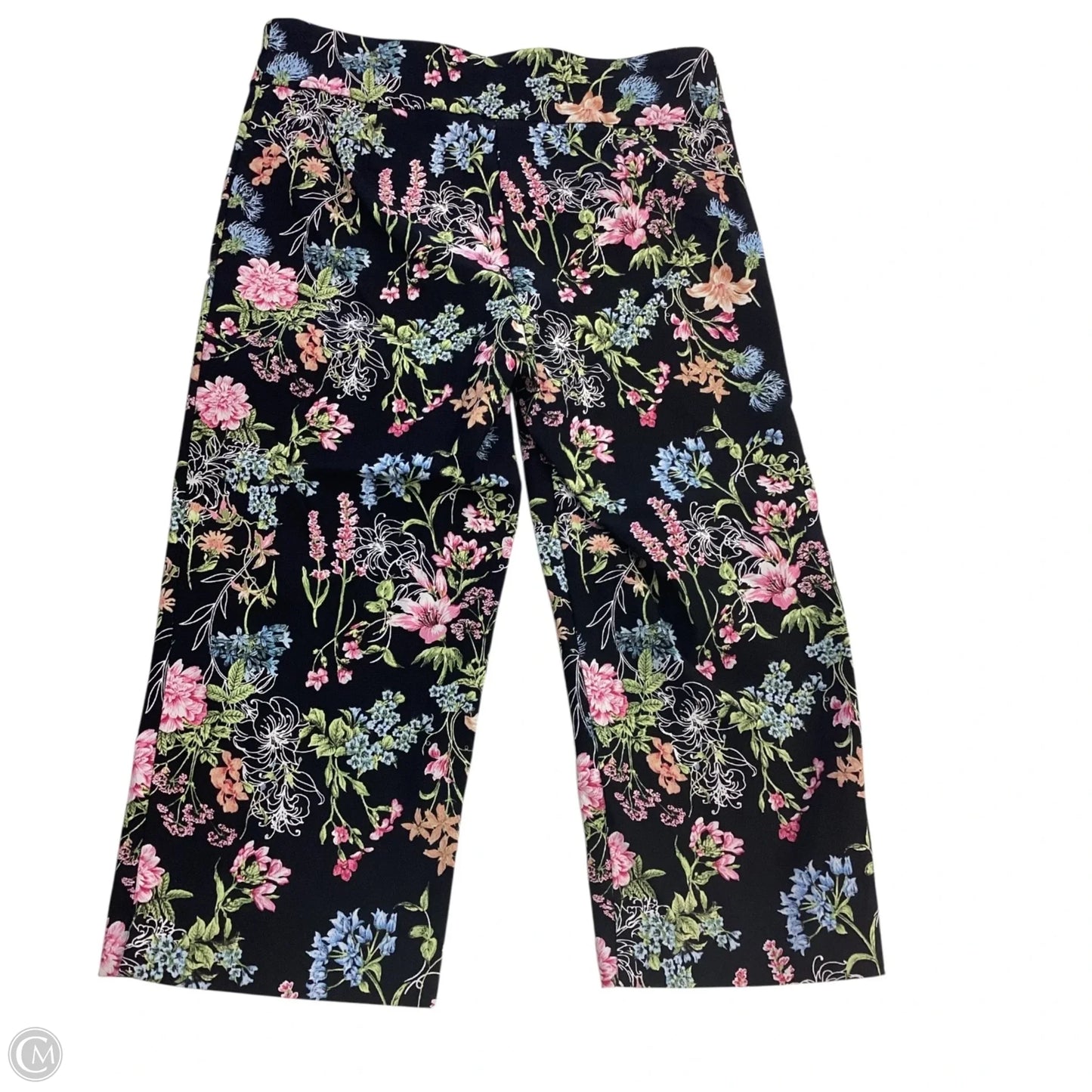 Capris By Counterparts In Floral Print, Size: 6p