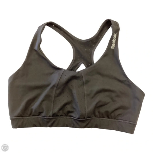 Athletic Bra By Reebok In Black, Size: Xl