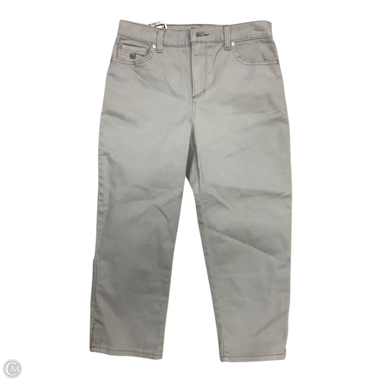 Capris By Gloria Vanderbilt In Green, Size: 4