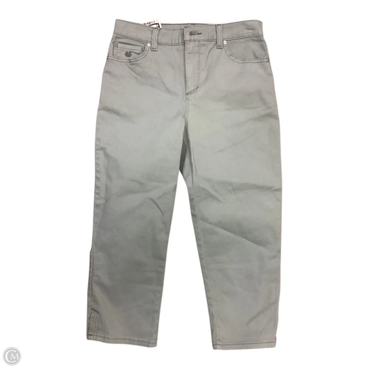 Capris By Gloria Vanderbilt In Green, Size: 4