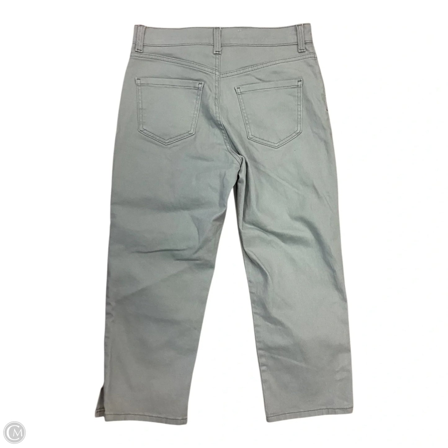 Capris By Gloria Vanderbilt In Green, Size: 4