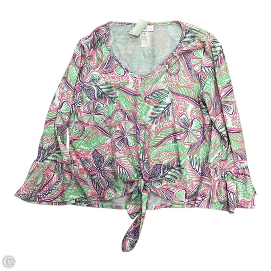 Top 3/4 Sleeve By Stella In Pink, Size: S