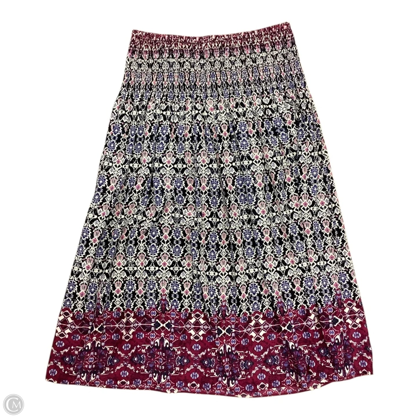 Skirt Maxi By J. Jill In Multi-colored, Size: Xsp