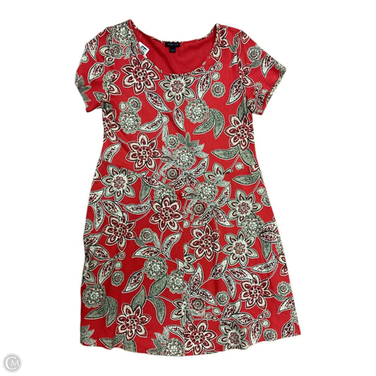 Dress Casual Short By J. Jill In Floral Print, Size: Mp