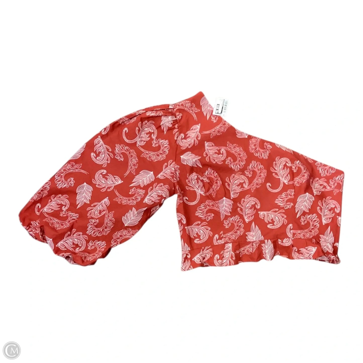 Top 3/4 Sleeve By Anthropologie In Brown, Size: L