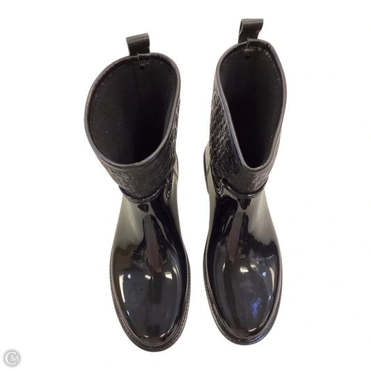 Boots Rain By Michael By Michael Kors In Black, Size: 9