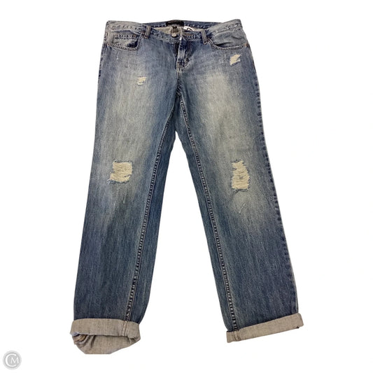 Jeans Cropped By Banana Republic In Blue, Size: 8