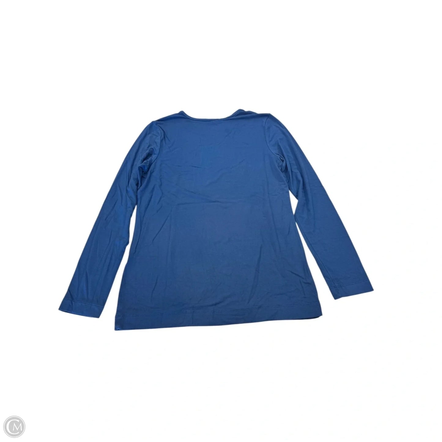 Top Long Sleeve By Chicos In Blue, Size: Xs