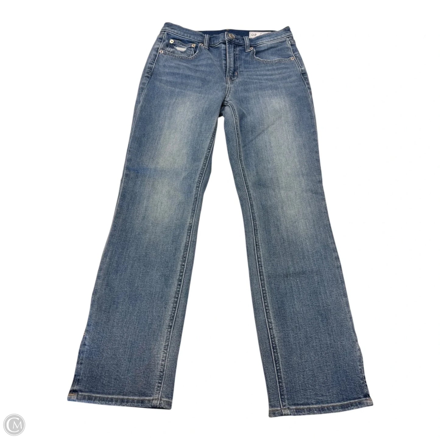 Jeans Cropped By Gap In Blue, Size: 4