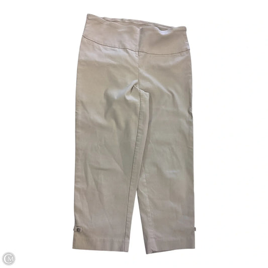 Capris By Counterparts In Tan, Size: M