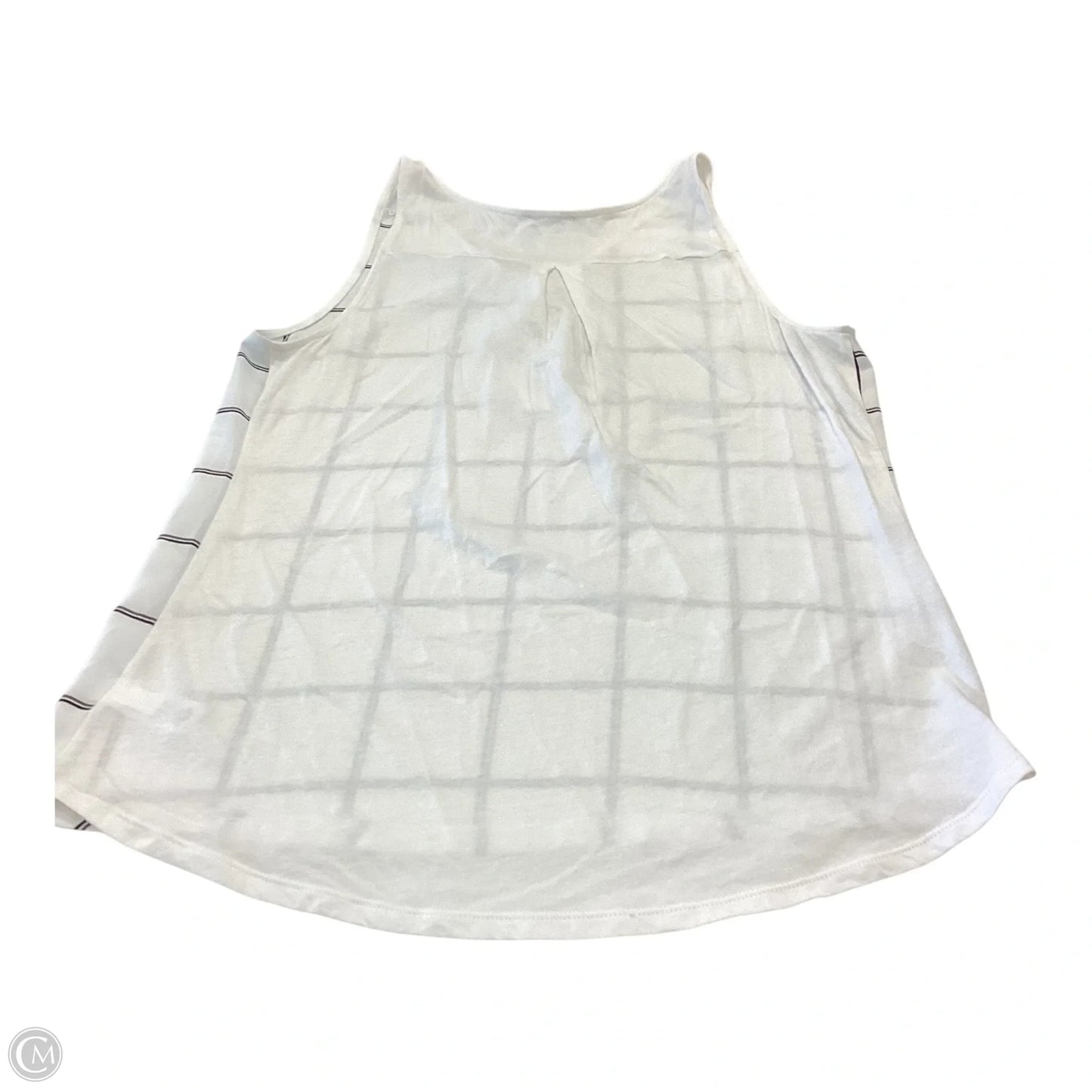Top Sleeveless By Express In White, Size: M