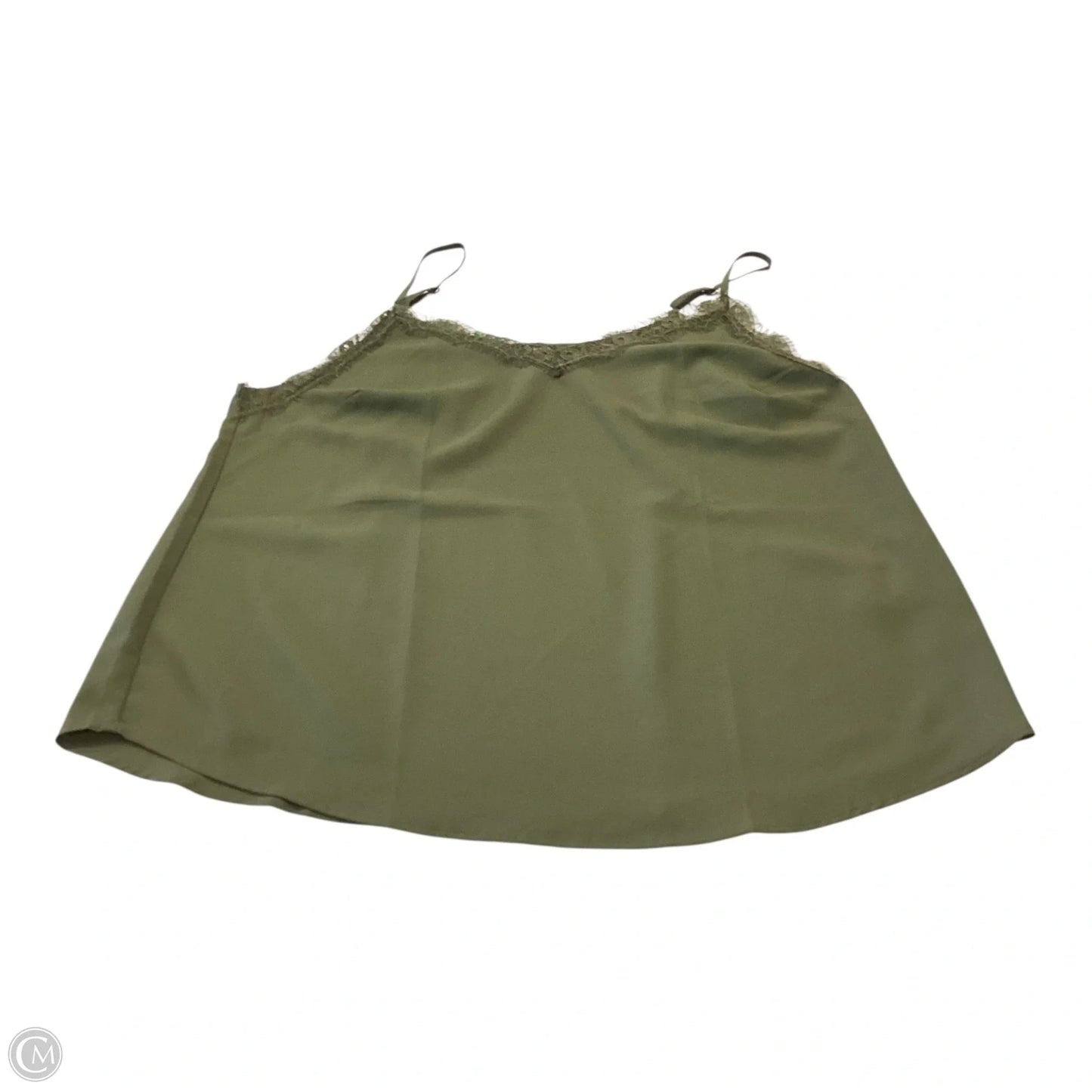 Top Cami By Mine In Green, Size: L