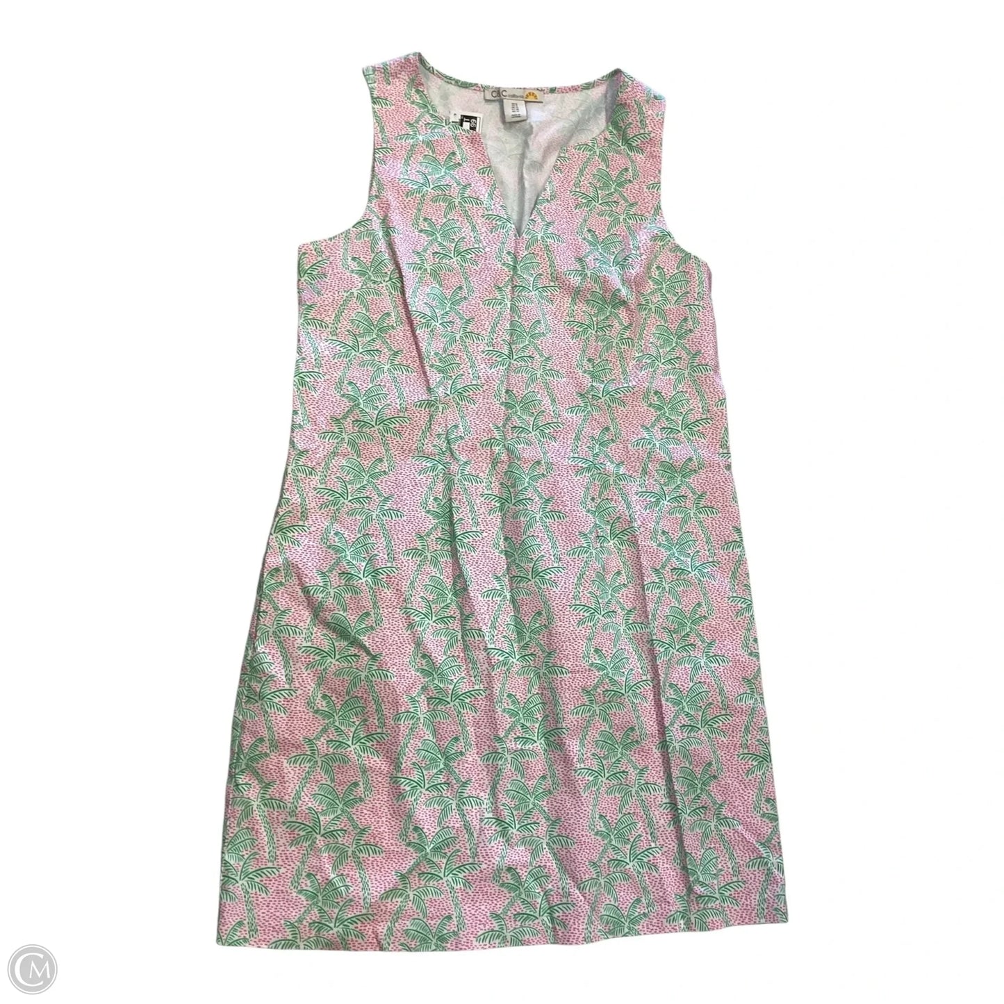 Dress Casual Short By Clothes Mentor In Tropical Print, Size: 8