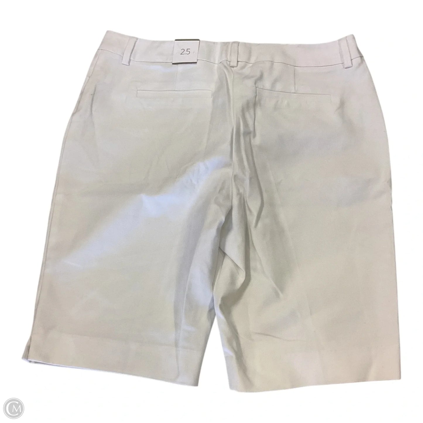 Shortalls By Chicos In White, Size: L