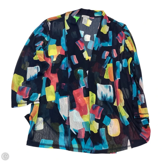 Cardigan By Multiples In Multi-colored, Size: 1x