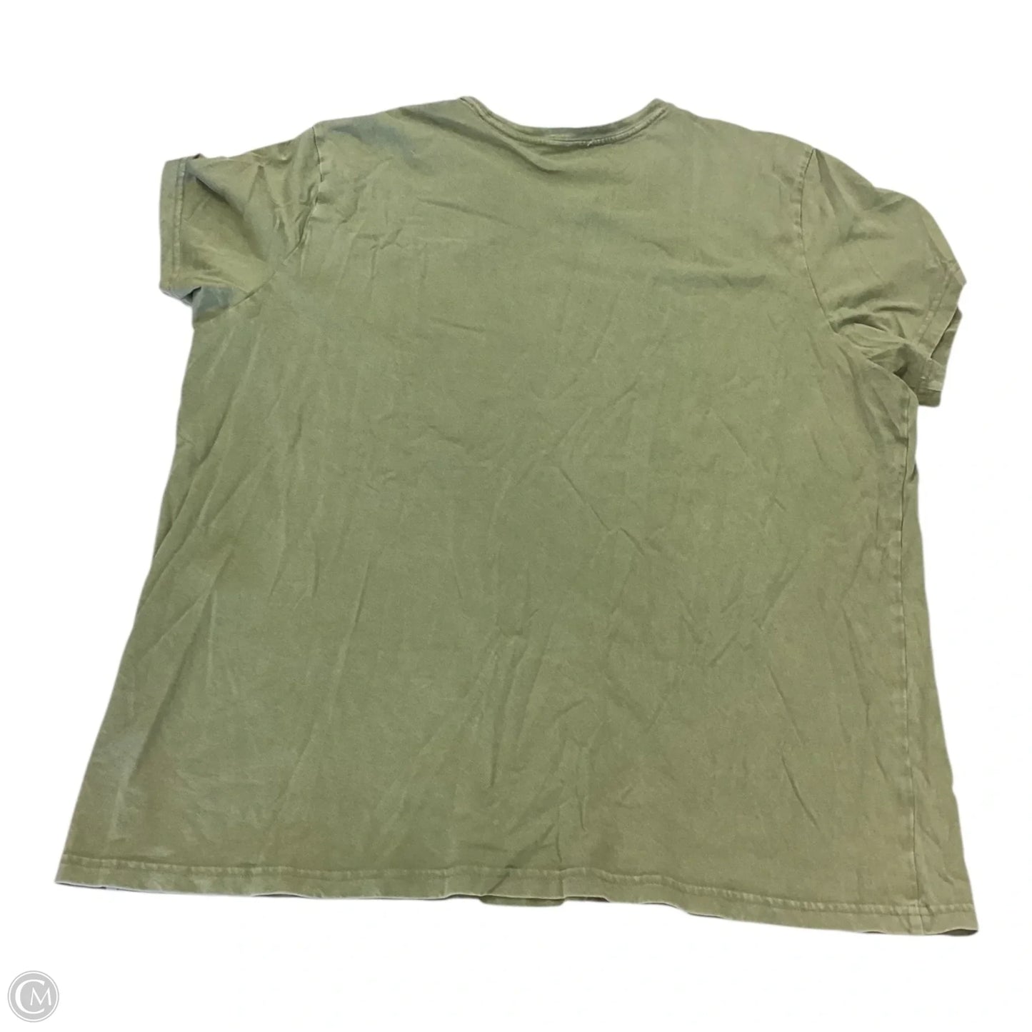 Top Short Sleeve By Abercrombie And Fitch In Green, Size: Xl