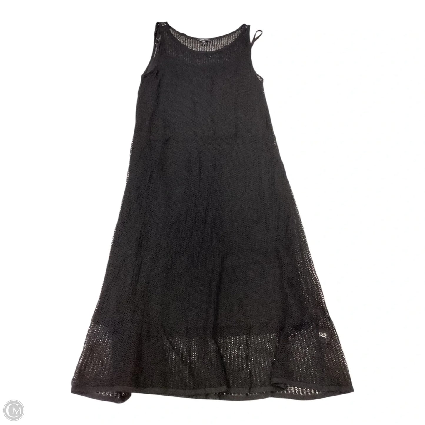 Dress Casual Maxi By Eileen Fisher In Black, Size: Xl