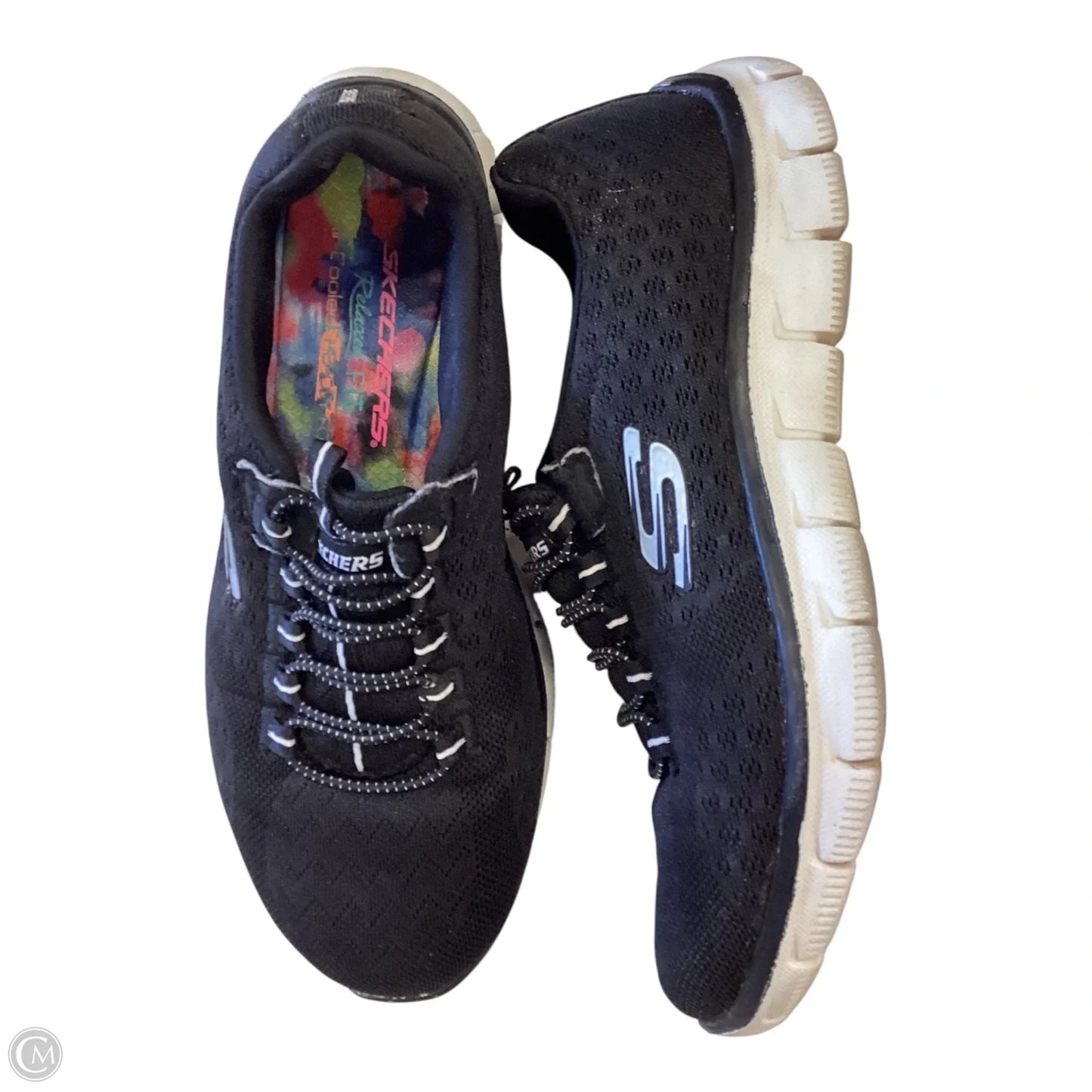 Shoes Athletic By Skechers In Black, Size: 5