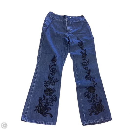Jeans Cropped By Liz Claiborne In Blue, Size: 10p