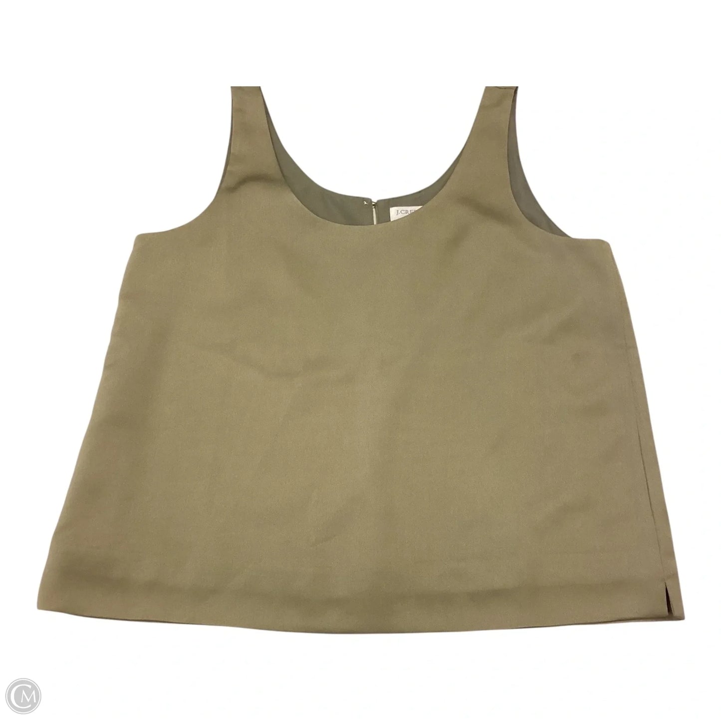 Tank Top By J. Crew In Green, Size: M